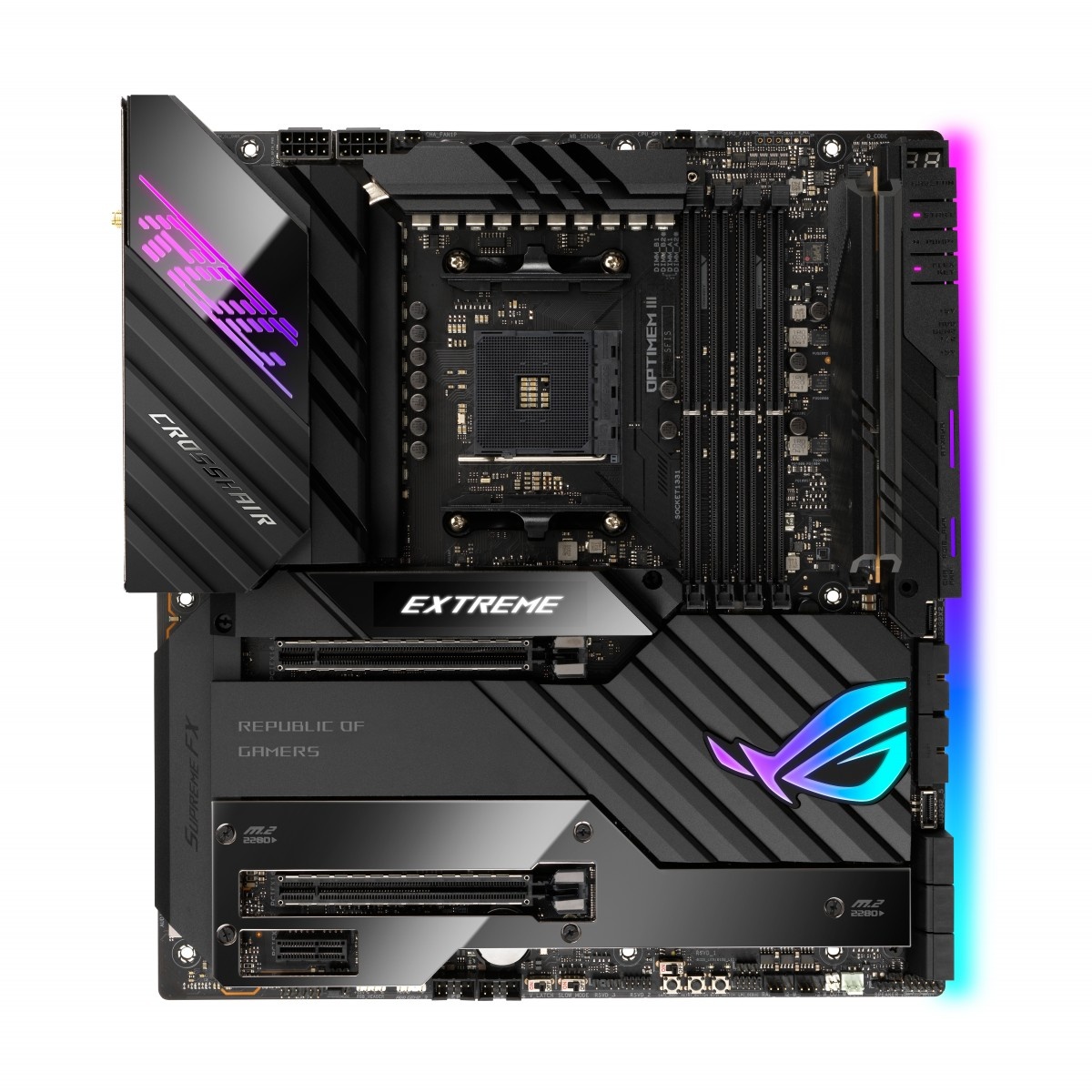 ASUS ASUS ROG Crosshair VIII Extreme AMD X570 Socket AM4 ATX esteso - COMPONENTI | TecnoCARE.net Sabaudia, Latina, Terracina, San Felice Circeo e Pontinia