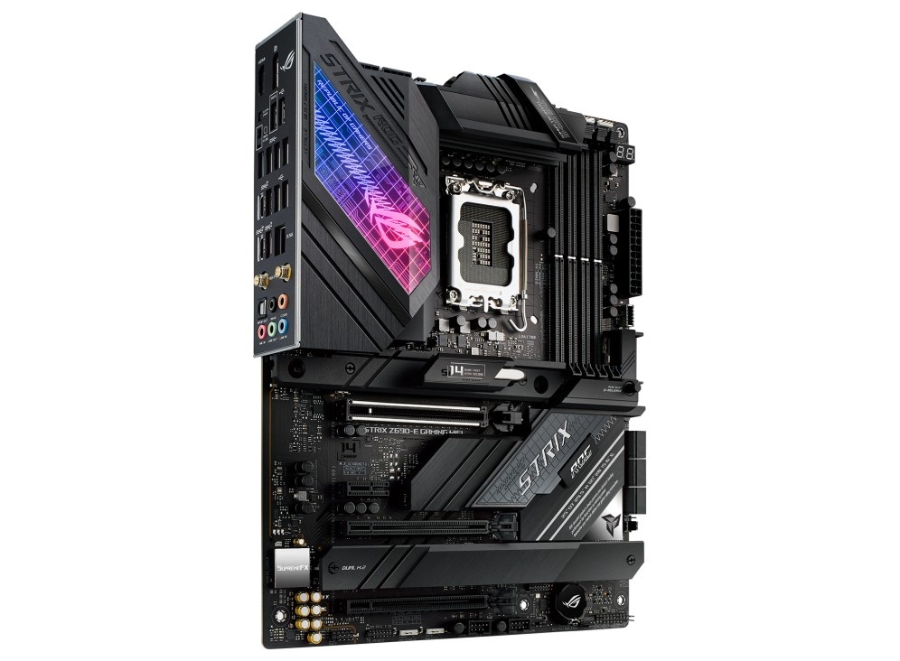 ASUS ASUS ROG STRIX Z690-E GAMING WIFI Intel Z690 LGA 1700 ATX - COMPONENTI | TecnoCARE.net Sabaudia, Latina, Terracina, San Felice Circeo e Pontinia