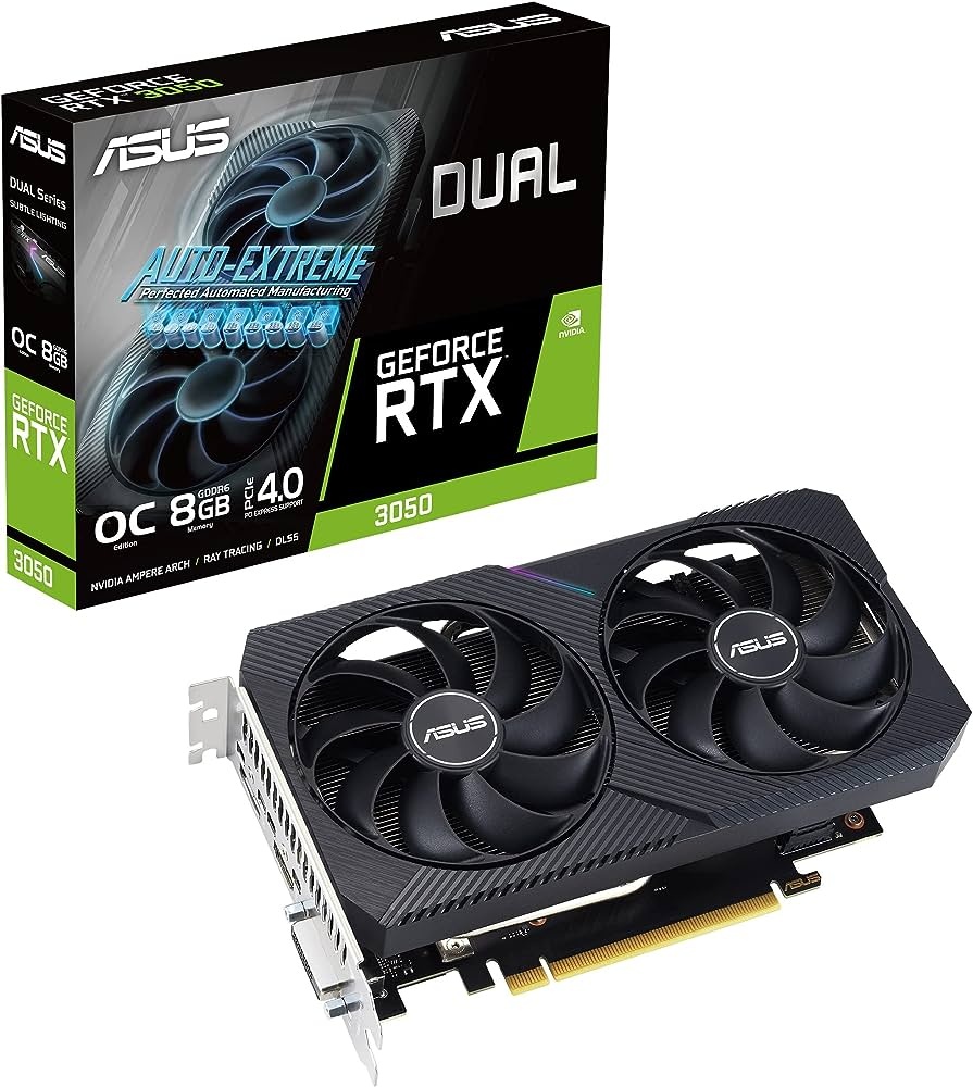 ASUS ASUS Dual -RTX3050-O8G-V2 NVIDIA GeForce RTX 3050 8 GB GDDR6 - COMPONENTI | TecnoCARE.net Sabaudia, Latina, Terracina, San Felice Circeo e Pontinia