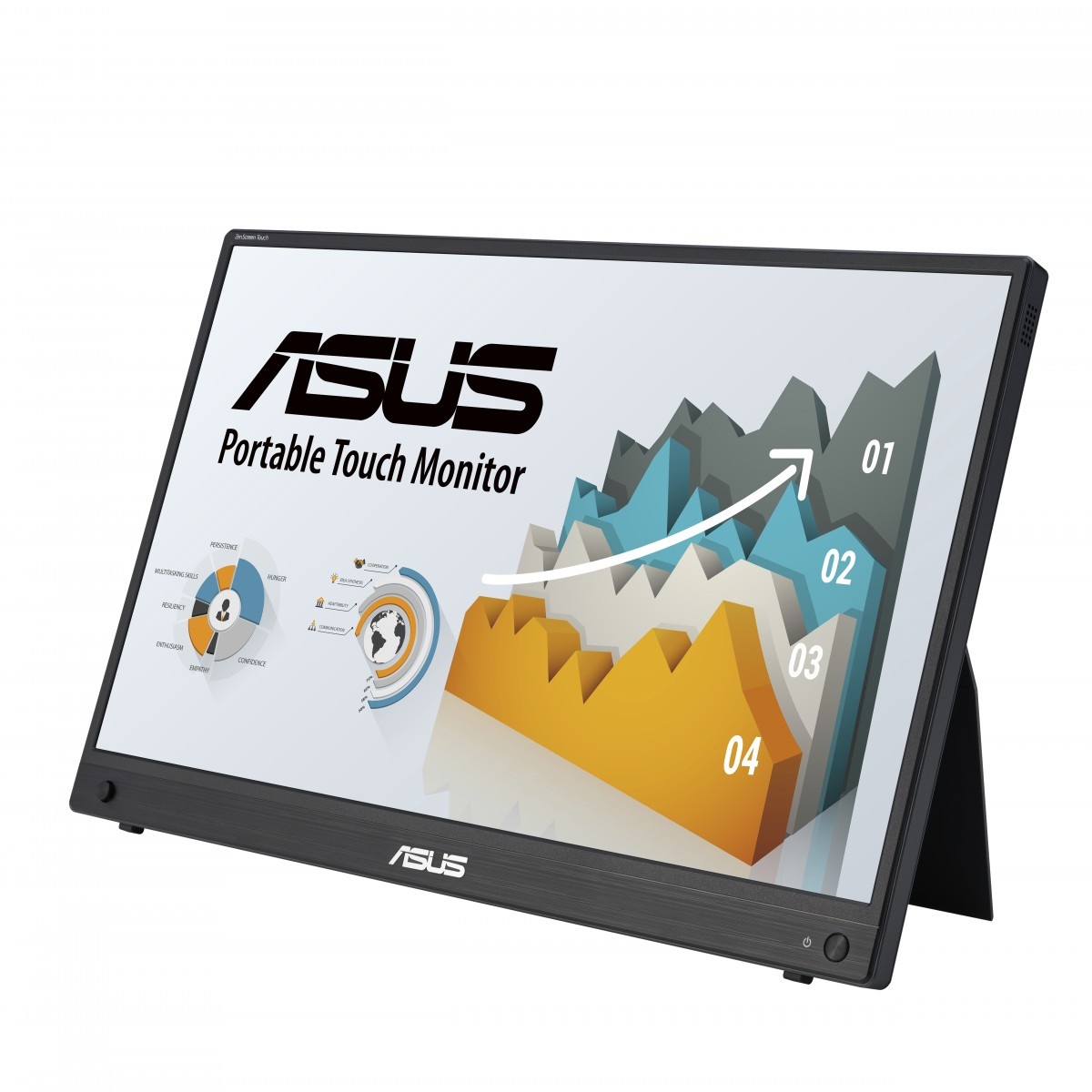ASUS ASUS ZenScreen MB16AHT 39,6 cm (15.6") 1920 x 1080 Pixel Full HD Touch screen Nero - MONITOR E ACCESSORI | TecnoCARE.net Sabaudia, Latina, Terracina, San Felice Circeo e Pontinia