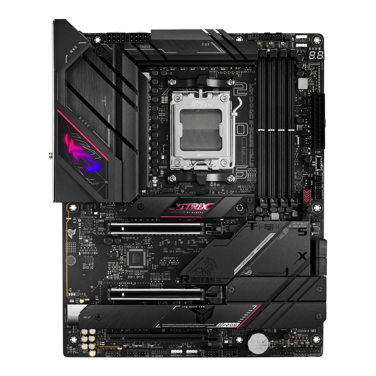 ASUS ASUS ROG STRIX B650E-E GAMING WIFI AMD B650 Socket AM5 ATX - COMPONENTI | TecnoCARE.net Sabaudia, Latina, Terracina, San Felice Circeo e Pontinia