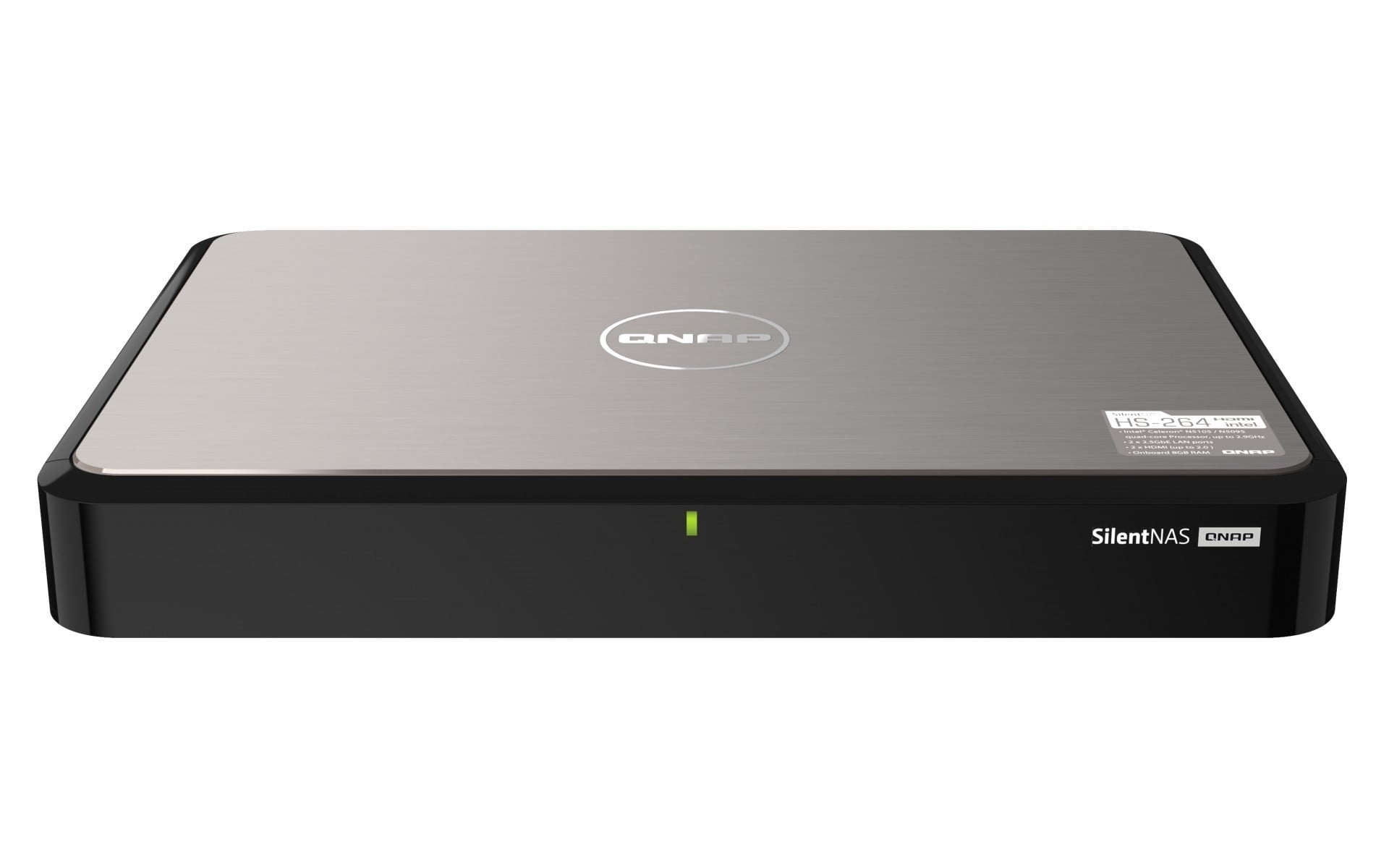 QNAP QNAP HS-264 NAS Tower Collegamento ethernet LAN Nero N5105 - SUPPORTI PER LA MEMORIZZAZIONE | TecnoCARE.net Sabaudia, Latina, Terracina, San Felice Circeo e Pontinia