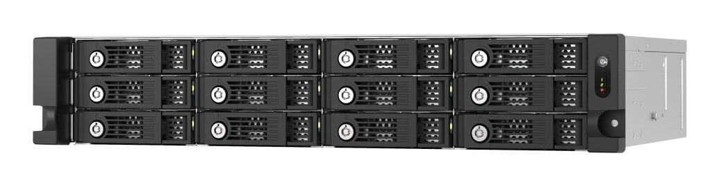 QNAP QNAP TL-R1200PES-RP contenitore di unità di archiviazione Box esterno HDD/SSD Nero, Grigio 2.5/3.5" - COMPONENTI | TecnoCARE.net Sabaudia, Latina, Terracina, San Felice Circeo e Pontinia