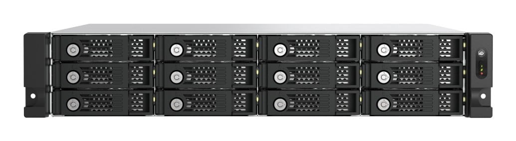 QNAP QNAP TL-R1200PES-RP contenitore di unità di archiviazione Box esterno HDD/SSD Nero, Grigio 2.5/3.5" - COMPONENTI | TecnoCARE.net Sabaudia, Latina, Terracina, San Felice Circeo e Pontinia
