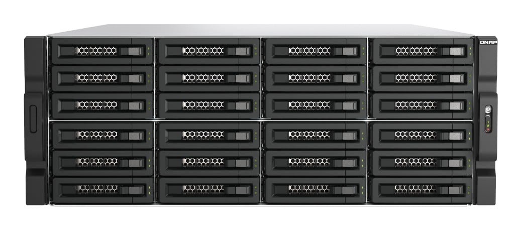 QNAP QNAP TL-R2400PES-RP contenitore di unità di archiviazione Box esterno HDD/SSD Nero, Grigio 2.5/3.5" - COMPONENTI | TecnoCARE.net Sabaudia, Latina, Terracina, San Felice Circeo e Pontinia