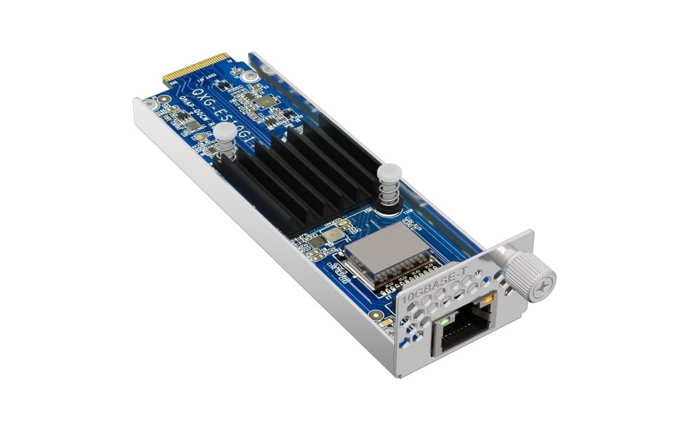QNAP QNAP QXG-ES10G1T E1.S LAN Module modulo del ricetrasmettitore di rete 10000 Mbit/s RJ-45 - RETI | TecnoCARE.net Sabaudia, Latina, Terracina, San Felice Circeo e Pontinia