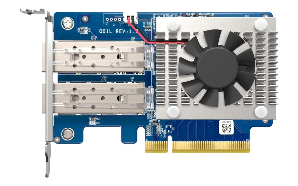 QNAP QNAP QXG-10G2SF-NXE scheda di rete e adattatore Interno Fibra 10 Mbit/s - COMPONENTI | TecnoCARE.net Sabaudia, Latina, Terracina, San Felice Circeo e Pontinia