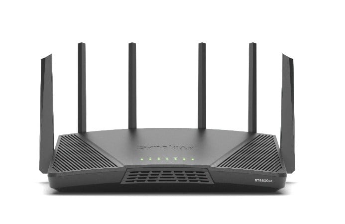 SYNOLOGY Synology RT6600ax Router WiFi6 1xWAN 3xGbE 1x2.5Gb router wireless Banda tripla (2.4 GHz/5 GHz/5 GHz) Nero - RETI | TecnoCARE.net Sabaudia, Latina, Terracina, San Felice Circeo e Pontinia