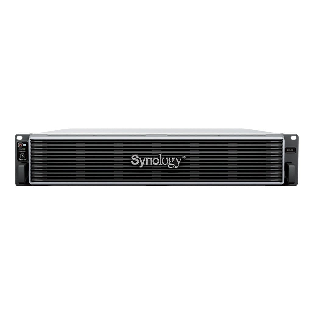 SYNOLOGY Synology FlashStation FS3420 server NAS e di archiviazione Server di archiviazione Armadio (2U) Intel® Xeon® D D-1739 32 GB DDR4 0 TB DSM Nero - SUPPORTI PER LA MEMORIZZAZIONE | TecnoCARE.net Sabaudia, Latina, Terracina, San Felice Circeo e Pontinia