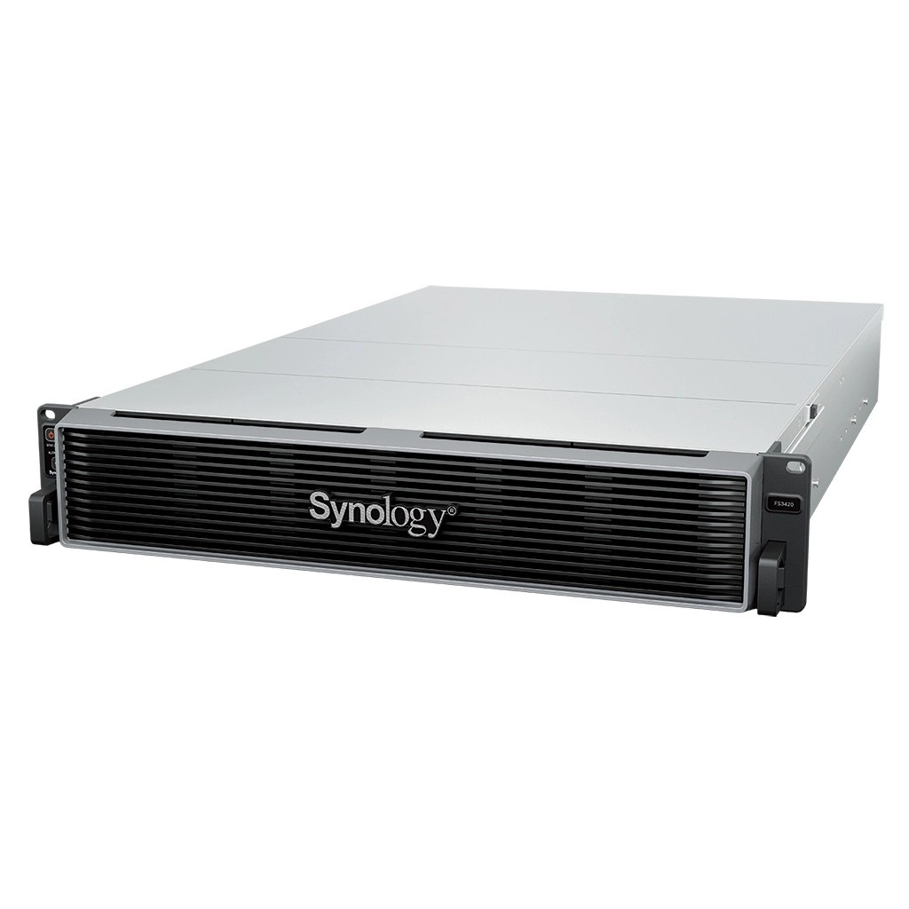 SYNOLOGY Synology FlashStation FS3420 server NAS e di archiviazione Server di archiviazione Armadio (2U) Intel® Xeon® D D-1739 32 GB DDR4 0 TB DSM Nero - SUPPORTI PER LA MEMORIZZAZIONE | TecnoCARE.net Sabaudia, Latina, Terracina, San Felice Circeo e Pontinia