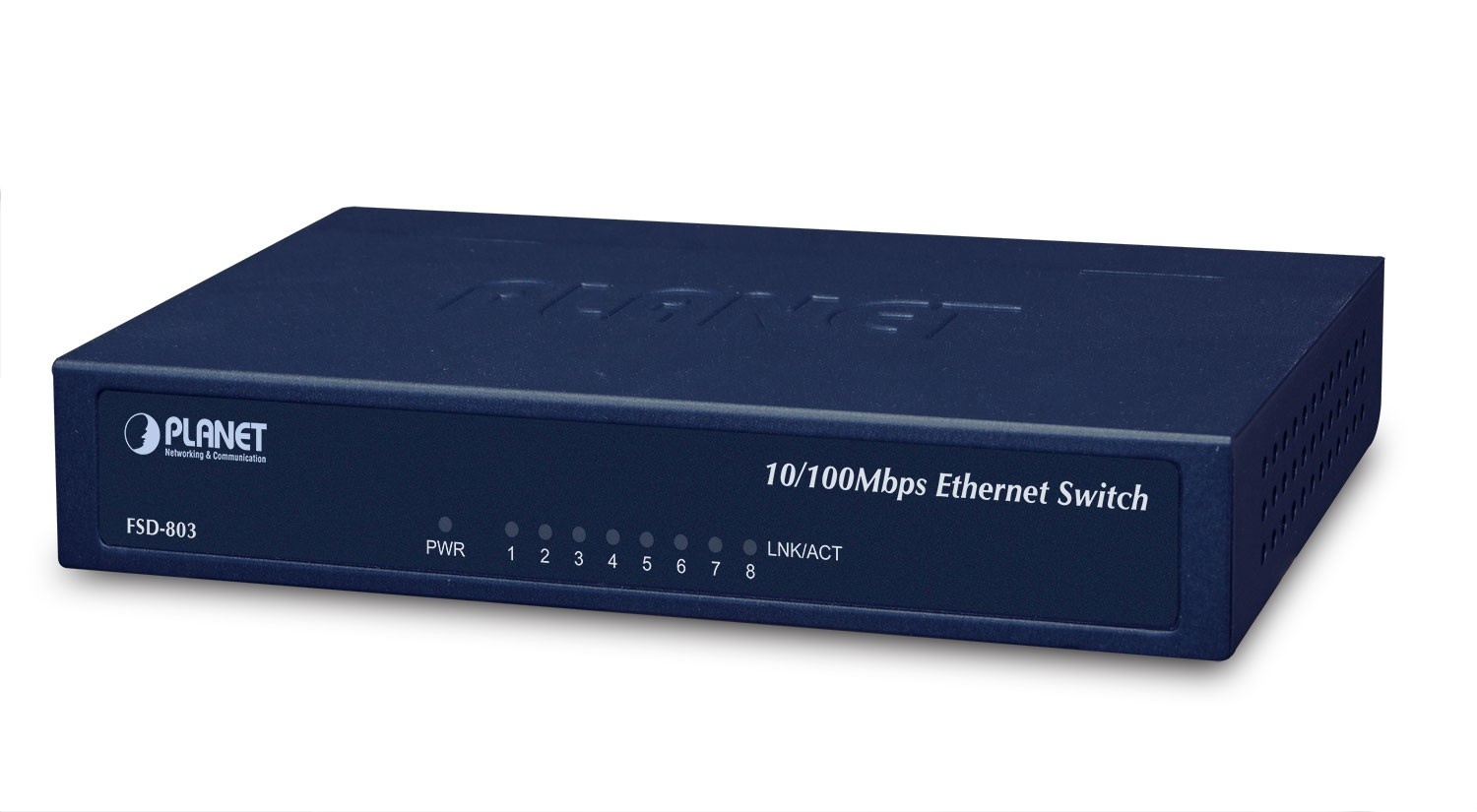 PLANET PLANET FSD-803 switch di rete Fast Ethernet (10/100) Blu - RETI | TecnoCARE.net Sabaudia, Latina, Terracina, San Felice Circeo e Pontinia