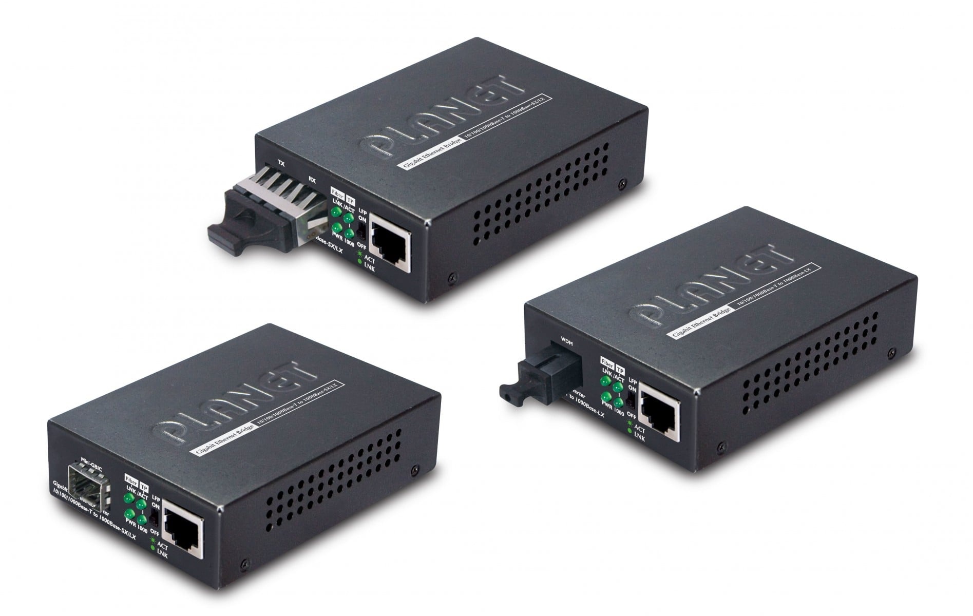 PLANET PLANET GT-806A15 convertitore multimediale di rete 2000 Mbit/s 1310 nm Nero - RETI | TecnoCARE.net Sabaudia, Latina, Terracina, San Felice Circeo e Pontinia