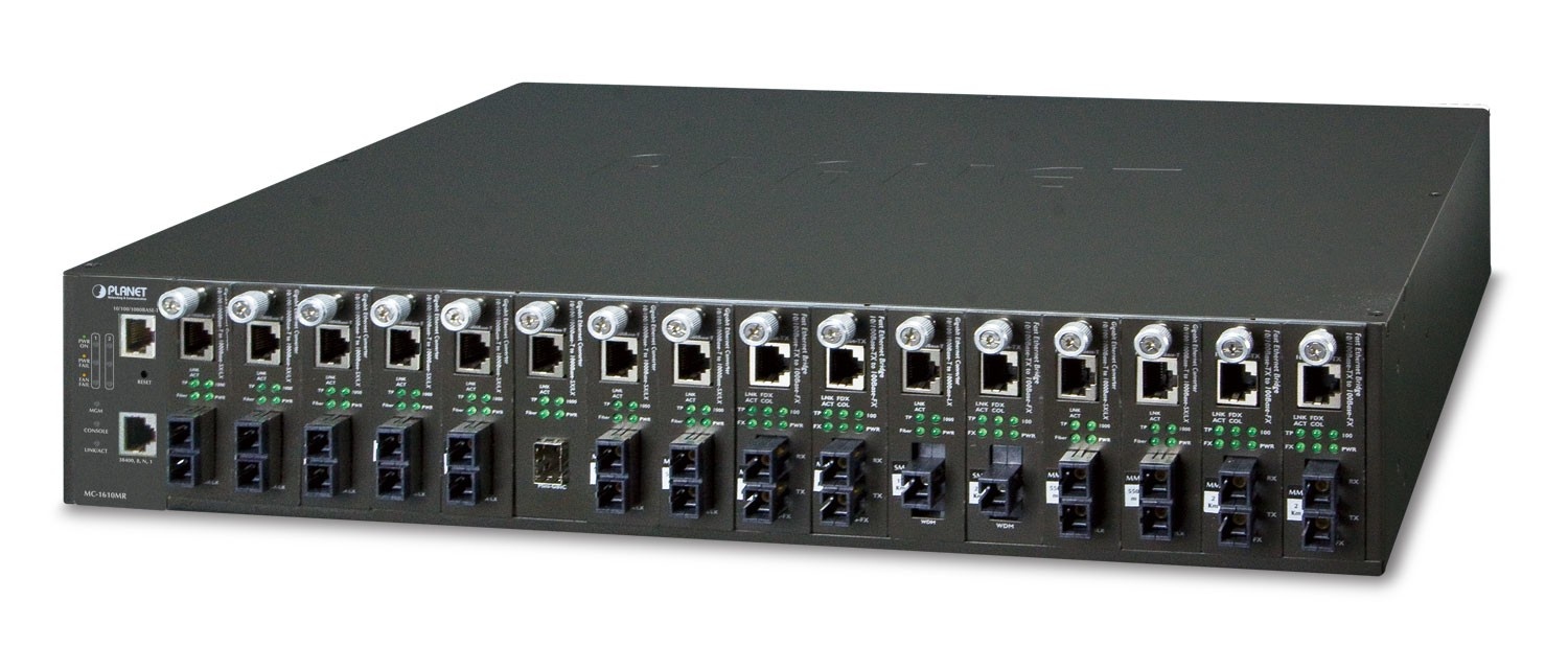 PLANET PLANET MC-1610MR48 convertitore multimediale di rete Nero - RETI | TecnoCARE.net Sabaudia, Latina, Terracina, San Felice Circeo e Pontinia
