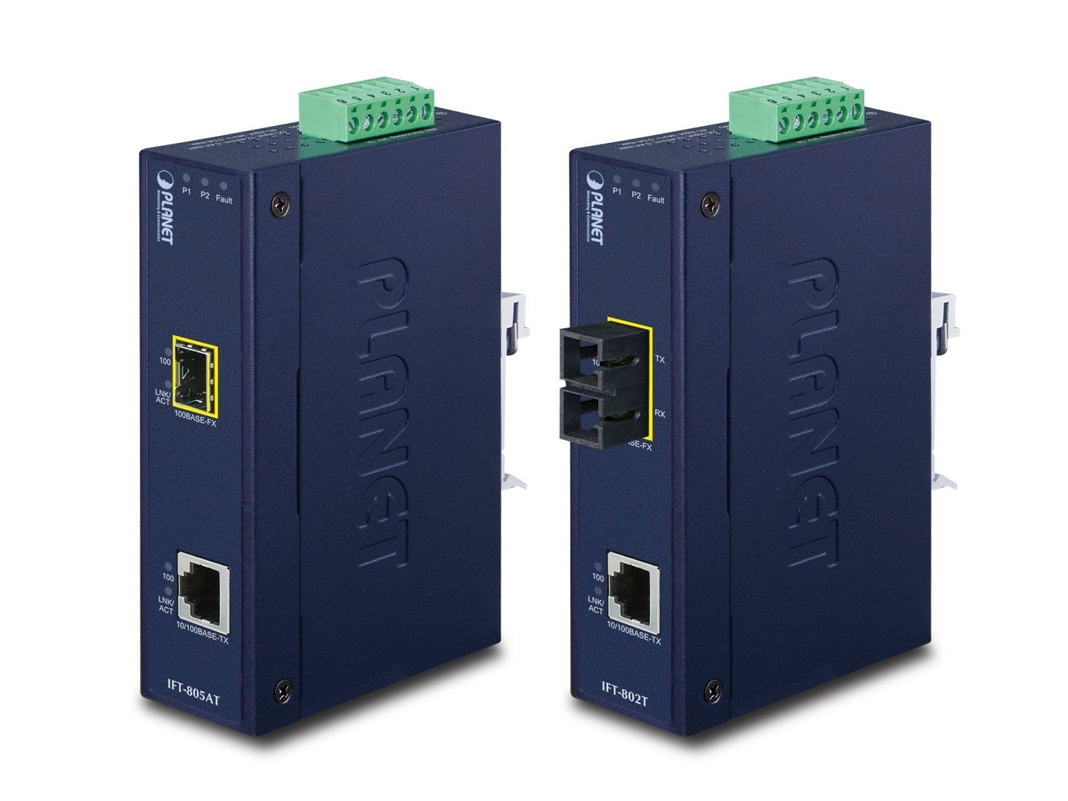 PLANET PLANET IFT-805AT convertitore multimediale di rete 200 Mbit/s Blu - RETI | TecnoCARE.net Sabaudia, Latina, Terracina, San Felice Circeo e Pontinia