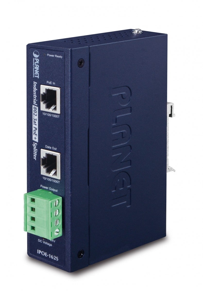PLANET PLANET IPOE-162S divisore di rete Blu Supporto Power over Ethernet (PoE) - RETI | TecnoCARE.net Sabaudia, Latina, Terracina, San Felice Circeo e Pontinia