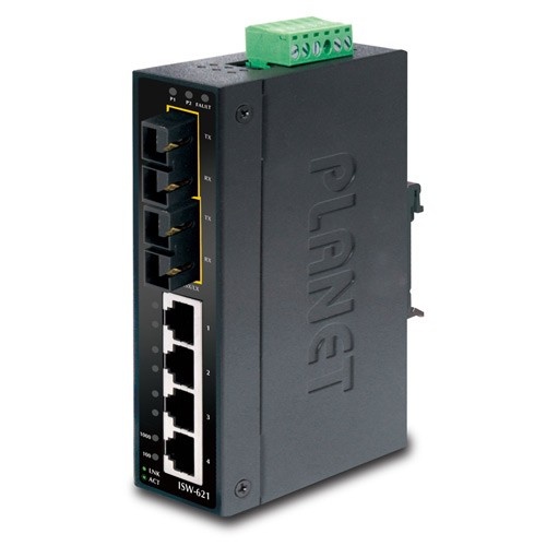 PLANET PLANET ISW-621 switch di rete Non gestito L2 Fast Ethernet (10/100) Nero - RETI | TecnoCARE.net Sabaudia, Latina, Terracina, San Felice Circeo e Pontinia