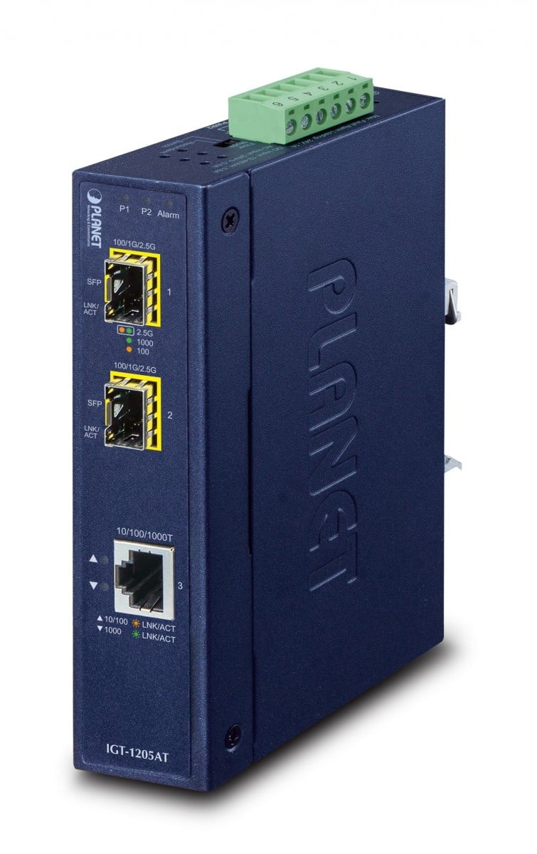 PLANET PLANET IGT-1205AT convertitore multimediale di rete 1000 Mbit/s Blu - RETI | TecnoCARE.net Sabaudia, Latina, Terracina, San Felice Circeo e Pontinia