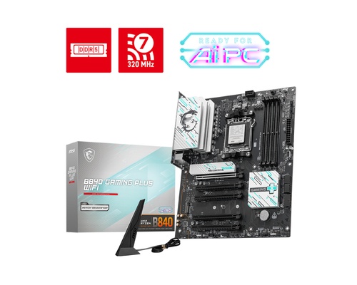 MSI MSI MB B840,AM5,4DDR5,5PCI-Ex16,2M.2,4SATA3,2USB10G,5USB5G - MAINBOARD | TecnoCARE.net Sabaudia, Latina, Terracina, San Felice Circeo e Pontinia