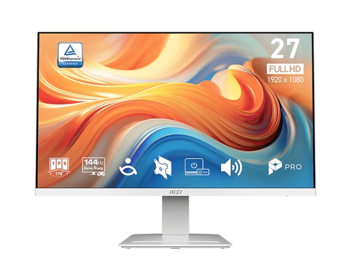 MSI MSI MONITOR 27 LED IPS FHD 16:9 144Hz 1ms, HDMI/DP/VGA, MULTIMEDIALE, BIANCO - MONITOR LED | TecnoCARE.net Sabaudia, Latina, Terracina, San Felice Circeo e Pontinia