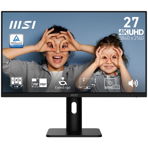 MSI MSI MONITOR 27 LED IPS 4K UHD 16:9 4ms 300 CDM, PIVOT, DP/HDMI, MULTIMEDIALE - MONITOR LED | TecnoCARE.net Sabaudia, Latina, Terracina, San Felice Circeo e Pontinia