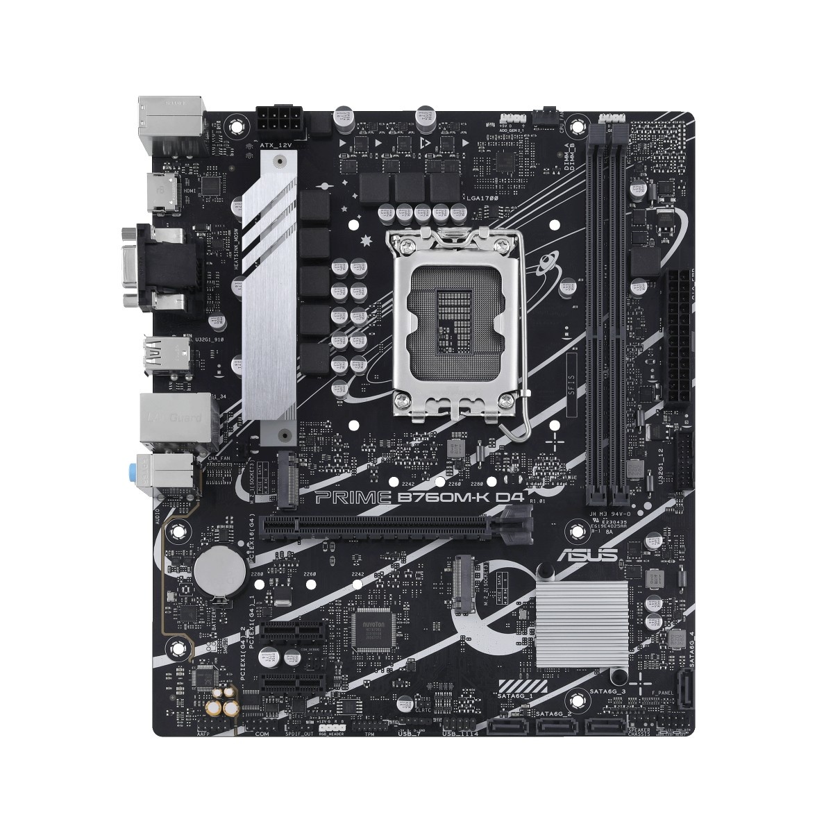 ASUS ASUS PRIME B760M-K D4 Intel B760 LGA 1700 micro ATX - COMPONENTI | TecnoCARE.net Sabaudia, Latina, Terracina, San Felice Circeo e Pontinia