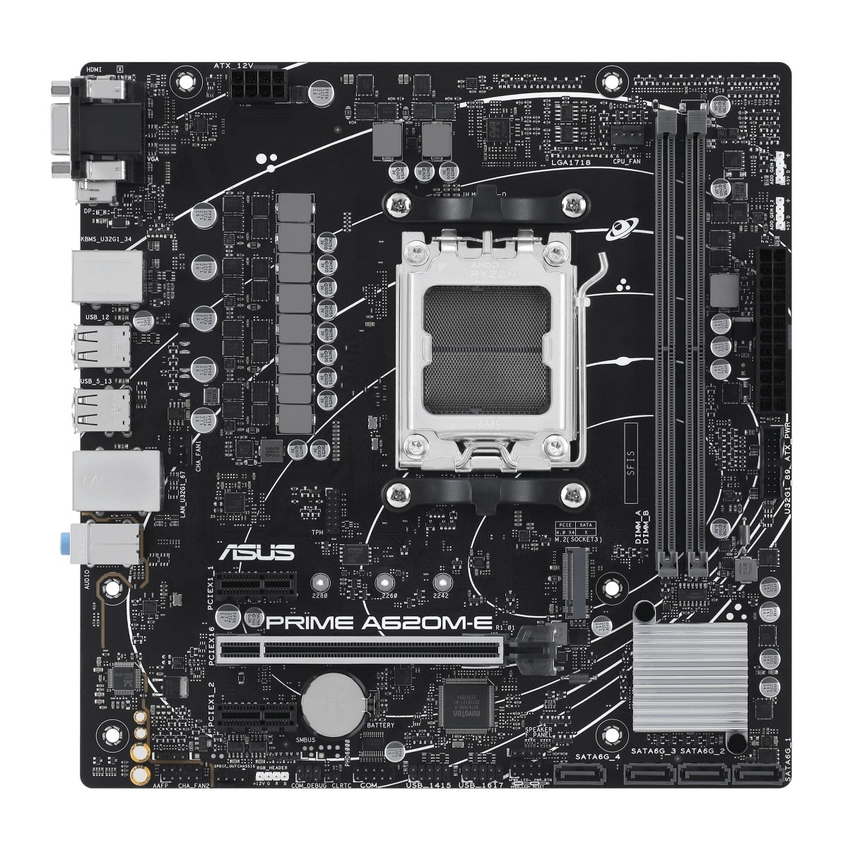 ASUS ASUS PRIME A620M-E-CSM AMD A620 Socket AM5 micro ATX - COMPONENTI | TecnoCARE.net Sabaudia, Latina, Terracina, San Felice Circeo e Pontinia