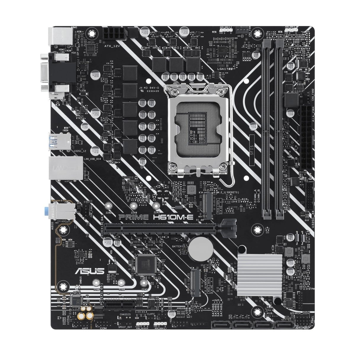 ASUS ASUS PRIME H610M-E-CSM Intel H610 LGA 1700 micro ATX - COMPONENTI | TecnoCARE.net Sabaudia, Latina, Terracina, San Felice Circeo e Pontinia