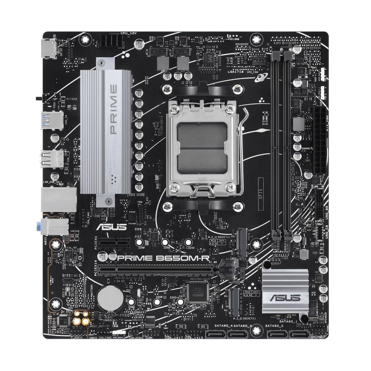 ASUS ASUS PRIME B650M-R AMD B650 Socket AM5 micro ATX - COMPONENTI | TecnoCARE.net Sabaudia, Latina, Terracina, San Felice Circeo e Pontinia