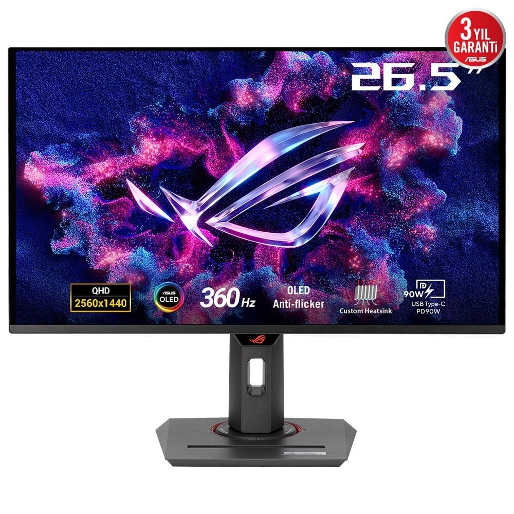 ASUS Monitor per computer ASUS ROG Strix OLED XG27ACDNG 67,3 cm (26,5") 2560 x 1440 pixel Quad HD QD-OLED Nero - MONITOR E ACCESSORI | TecnoCARE.net Sabaudia, Latina, Terracina, San Felice Circeo e Pontinia