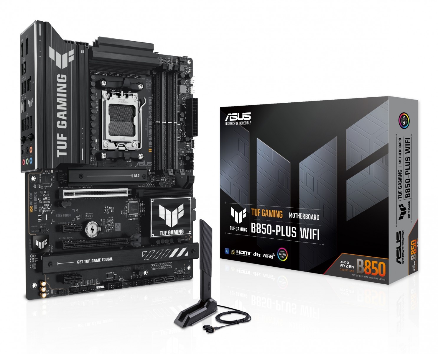 ASUS ASUS TUF GAMING B850-PLUS WIFI AMD B850 Socket AM5 ATX - COMPONENTI | TecnoCARE.net Sabaudia, Latina, Terracina, San Felice Circeo e Pontinia