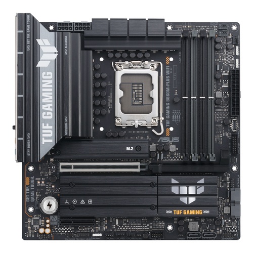 ASUS ASUS MB INTEL TUF GAMING B860M-PLUS WIFI, m-ATX, LGA 1851, DDR5, 1PCI-Ex16, 4DIMM, HDMI/DP, 3M2/4SAT - MAINBOARD | TecnoCARE.net Sabaudia, Latina, Terracina, San Felice Circeo e Pontinia