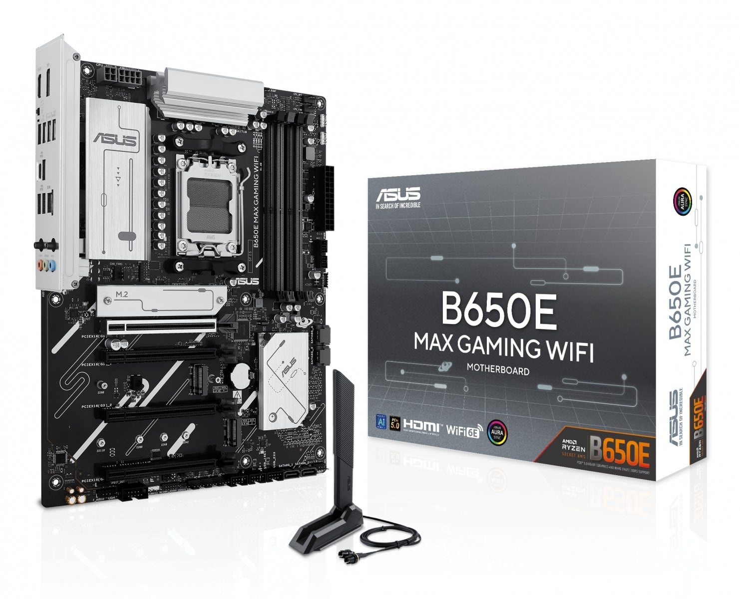 ASUS ASUS B650E MAX GAMING WIFI AMD B650 Socket AM5 ATX - COMPONENTI | TecnoCARE.net Sabaudia, Latina, Terracina, San Felice Circeo e Pontinia