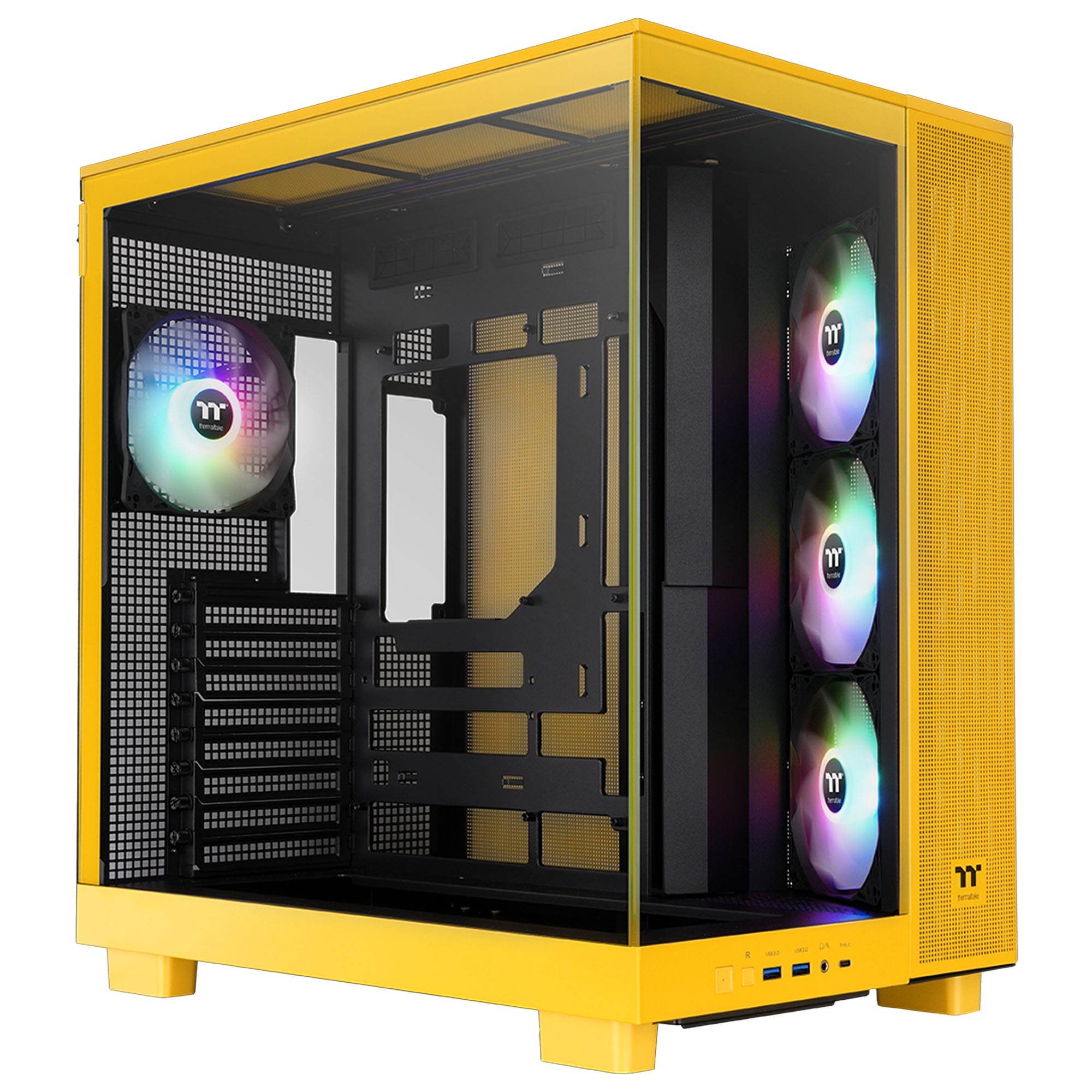 THERMALTAKE Thermaltake View 380 XL TG ARGB, Vetro Temperato - Bumblebee - CASE | TecnoCARE.net Sabaudia, Latina, Terracina, San Felice Circeo e Pontinia