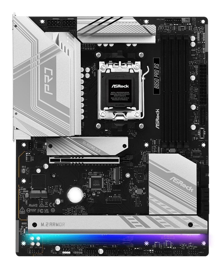 ASROCK ASRock 90-MXBQK0-A0UAYZ Scheda madre B850 Pro RS ATX con DDR5 e Ethernet 2,5 Gigabit - COMPONENTI | TecnoCARE.net Sabaudia, Latina, Terracina, San Felice Circeo e Pontinia