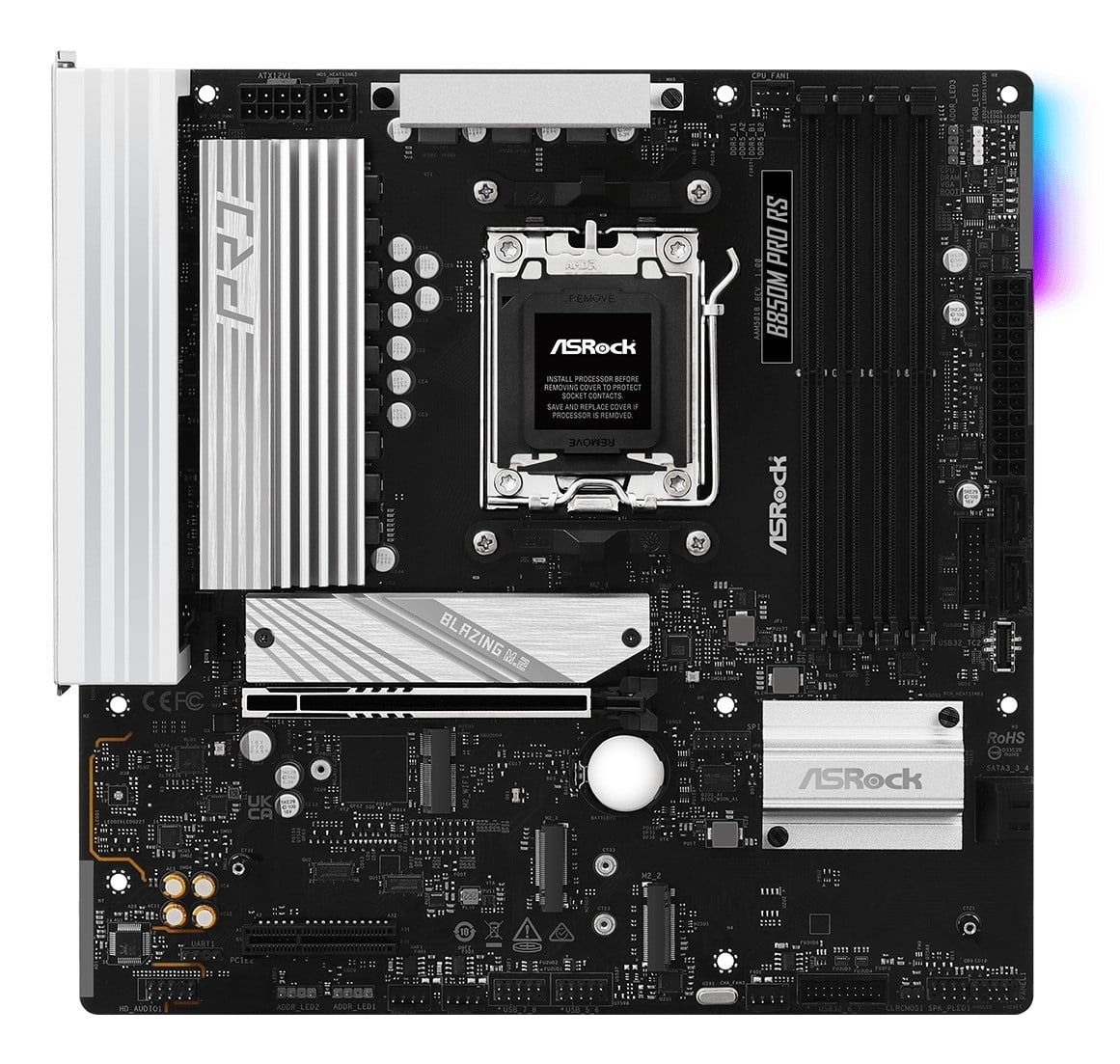 ASROCK ASRock B850M Pro RS Scheda madre AMD Ryzen 7000 con supporto DDR5 - COMPONENTI | TecnoCARE.net Sabaudia, Latina, Terracina, San Felice Circeo e Pontinia