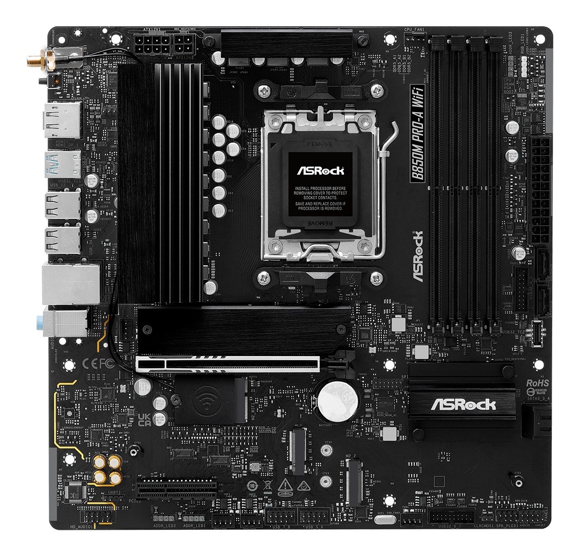 ASROCK ASRock B850M PRO-A WIFI Scheda madre AMD Ryzen 7000 con WiFi e supporto per DDR5 - COMPONENTI | TecnoCARE.net Sabaudia, Latina, Terracina, San Felice Circeo e Pontinia
