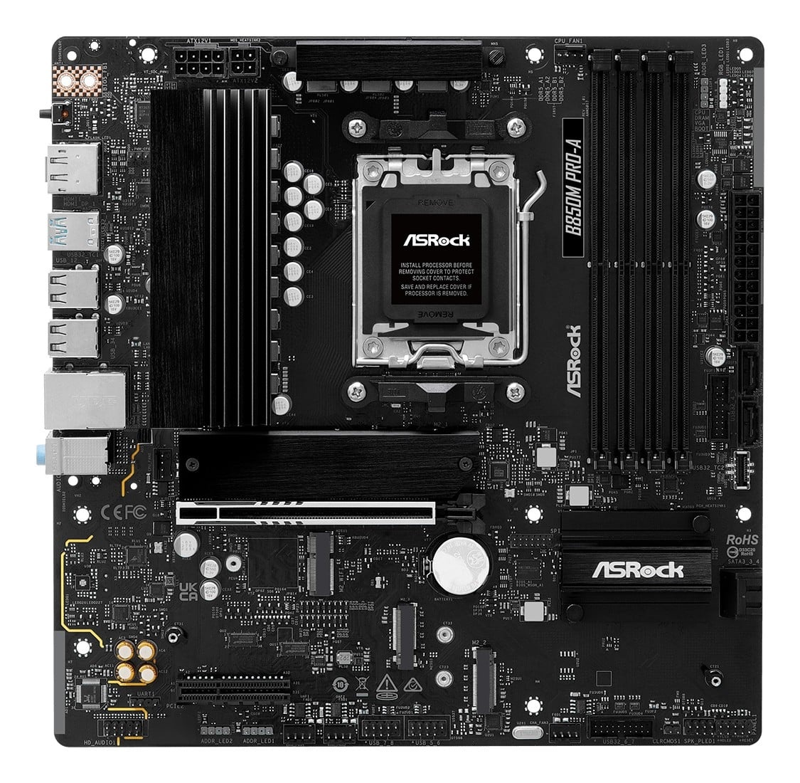 ASROCK ASRock 90-MXBR80-A0UAYZ Scheda madre B850M Pro-A con DDR5 e socket AM5 - COMPONENTI | TecnoCARE.net Sabaudia, Latina, Terracina, San Felice Circeo e Pontinia