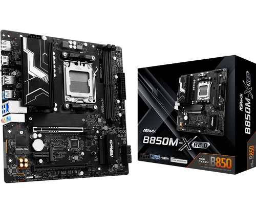 ASROCK ASROCK MB AMD AM5 B850/2DDR5 - MAINBOARD | TecnoCARE.net Sabaudia, Latina, Terracina, San Felice Circeo e Pontinia
