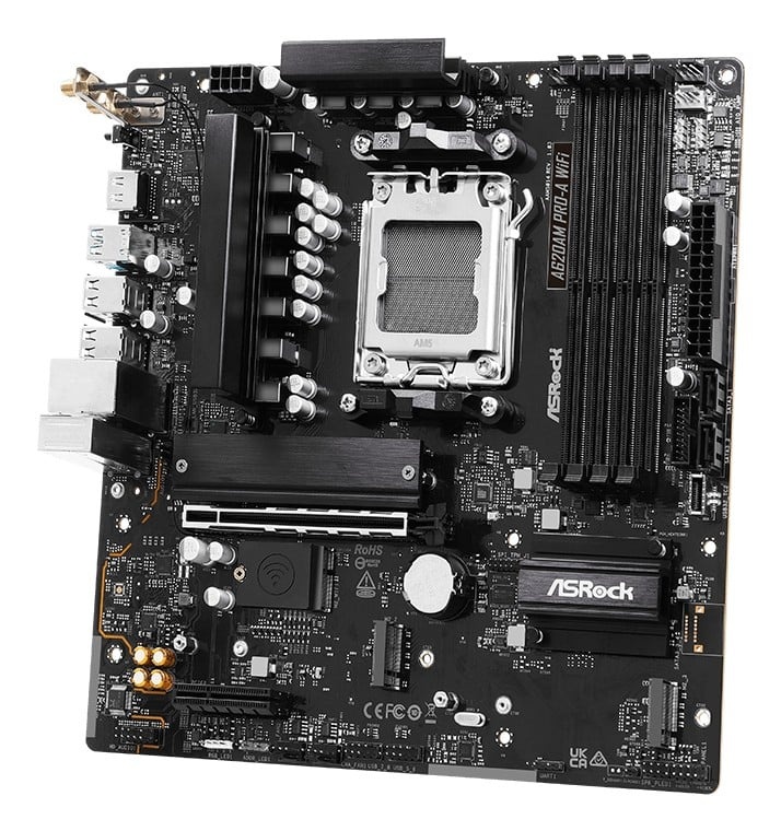 ASROCK Asrock A620AM PRO-A WIFI scheda madre AMD A620 Socket AM5 micro ATX - COMPONENTI | TecnoCARE.net Sabaudia, Latina, Terracina, San Felice Circeo e Pontinia