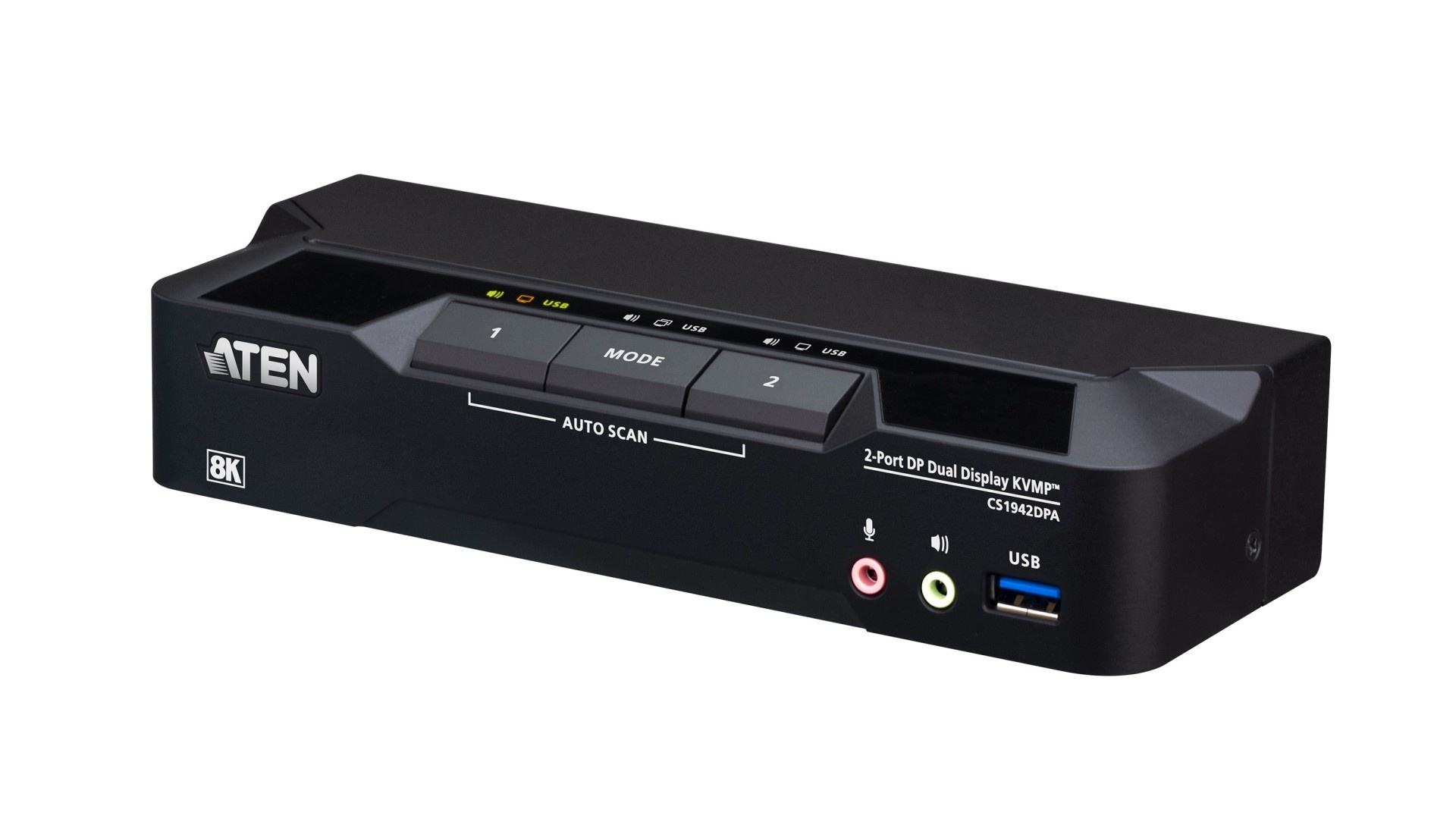 ATEN Aten CS1942DPA-AT-G 2P USB3.0 8K DP Doppio Display KVMP™ Sw - TASTIERE E CONTROLLER | TecnoCARE.net Sabaudia, Latina, Terracina, San Felice Circeo e Pontinia