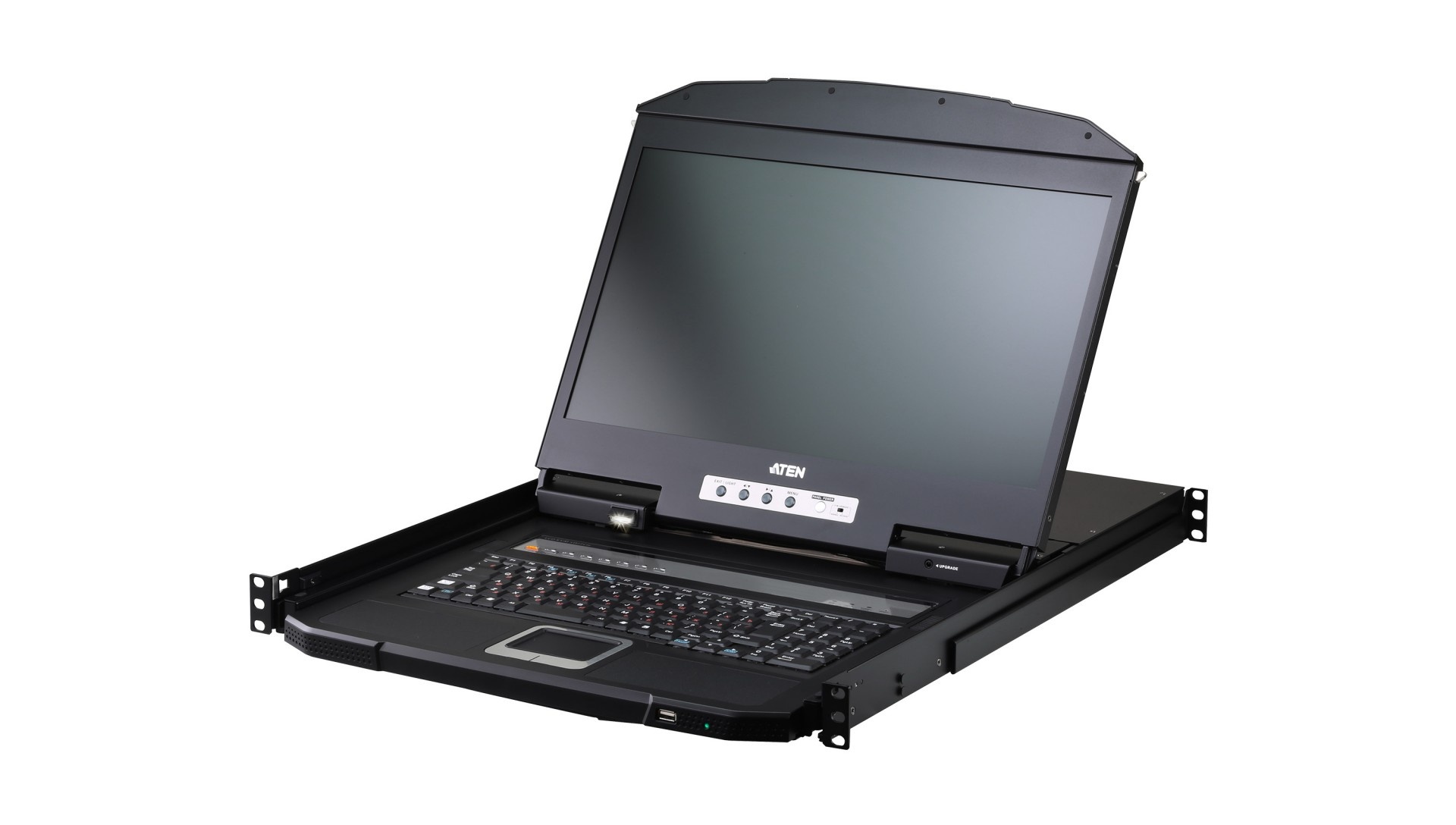ATEN Aten CL3708NX-ATA-AG 8P USB HDMI Single Rail WideScreen LCD - TASTIERE E CONTROLLER | TecnoCARE.net Sabaudia, Latina, Terracina, San Felice Circeo e Pontinia