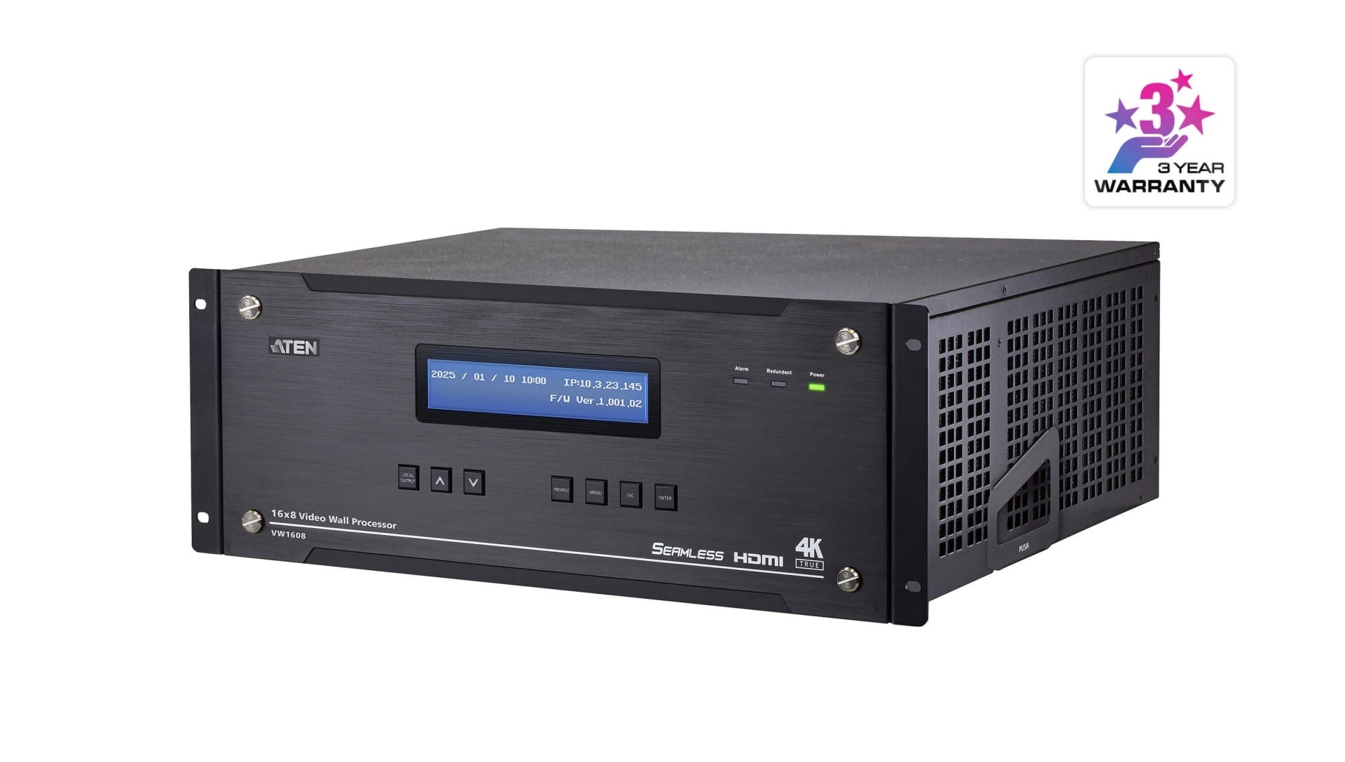 ATEN Aten VW1608-AT-G 16x8 Video Wall Processor - ELABORAZIONI E DISTRIBUZIONI DEL SEGNALE | TecnoCARE.net Sabaudia, Latina, Terracina, San Felice Circeo e Pontinia