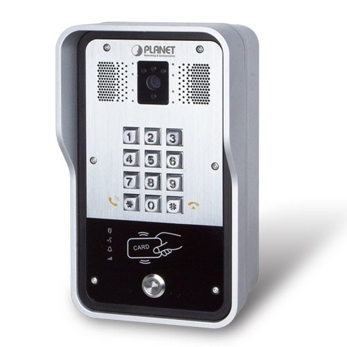 PLANET PLANET HDP-5260PT sistema per video-citofono 1 MP Nero, Acciaio inossidabile - ACCESSO E CONTROLLO | TecnoCARE.net Sabaudia, Latina, Terracina, San Felice Circeo e Pontinia