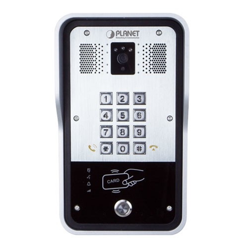 PLANET PLANET HDP-5260PT sistema per video-citofono 1 MP Nero, Acciaio inossidabile - ACCESSO E CONTROLLO | TecnoCARE.net Sabaudia, Latina, Terracina, San Felice Circeo e Pontinia