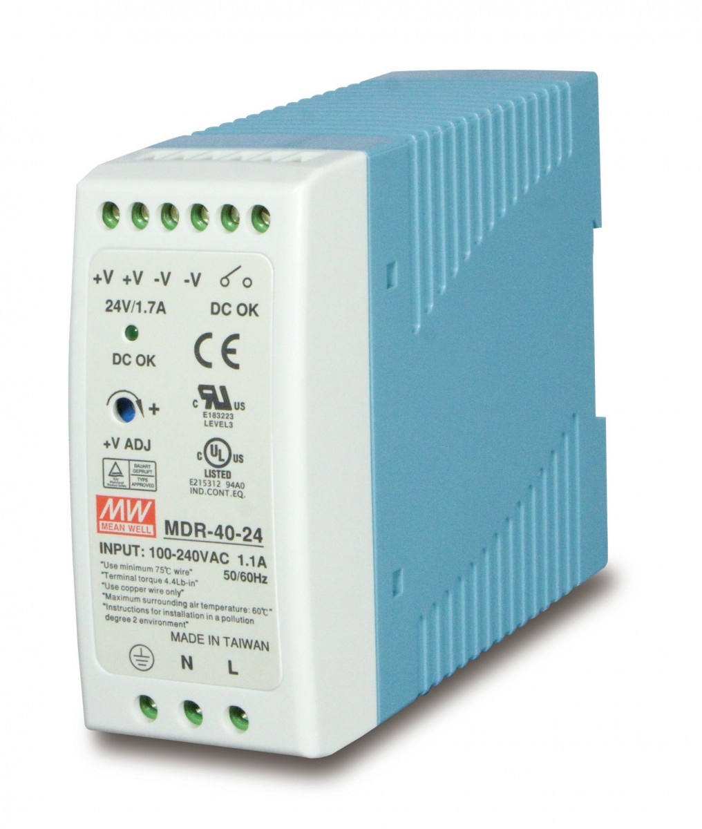 PLANET PLANET PWR-40-24 alimentatore per computer 40 W Blu, Bianco - BATTERIE E ALIMENTATORI | TecnoCARE.net Sabaudia, Latina, Terracina, San Felice Circeo e Pontinia
