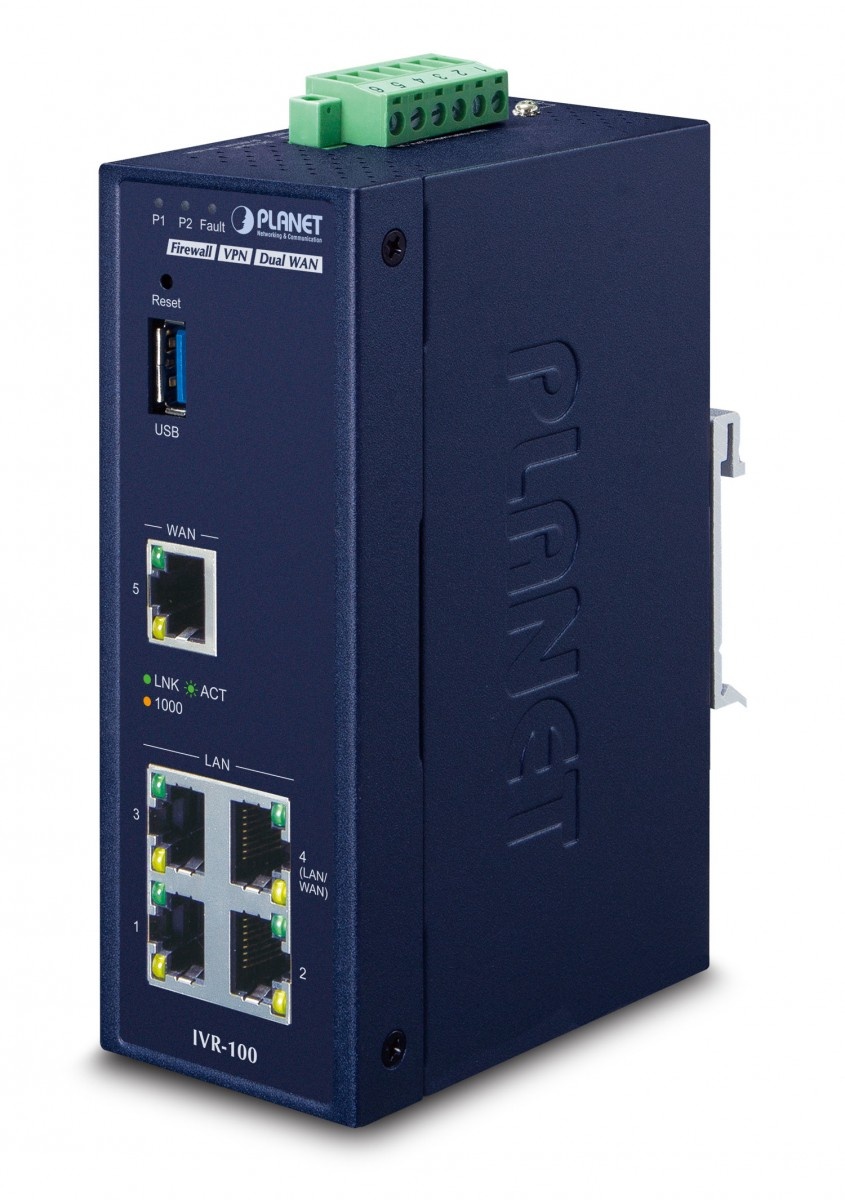 PLANET PLANET Ind 5-Port 10/100/1000T attrezzatura di sicurezza VPN - RETI | TecnoCARE.net Sabaudia, Latina, Terracina, San Felice Circeo e Pontinia