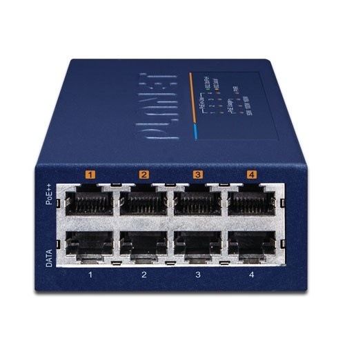 PLANET PLANET UPOE-400 switch di rete Fast Ethernet (10/100) Supporto Power over Ethernet (PoE) Blu - RETI | TecnoCARE.net Sabaudia, Latina, Terracina, San Felice Circeo e Pontinia