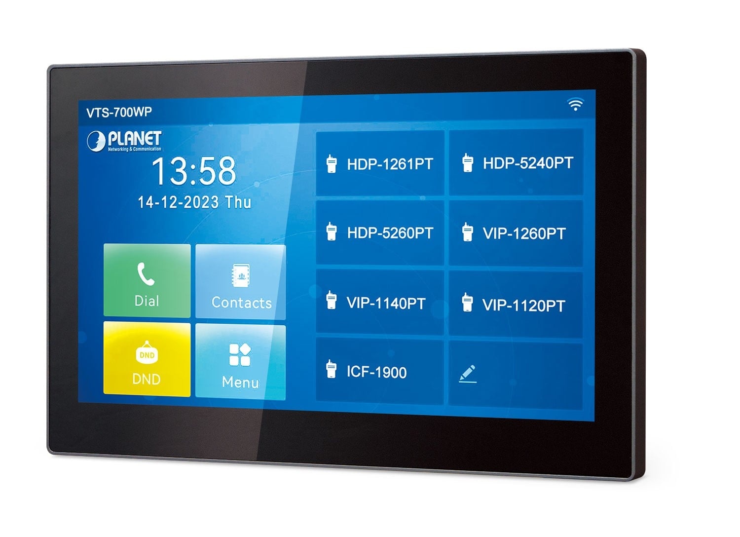 PLANET PLANET 7-inch SIP Indoor Touch sistema per video-citofono 17,8 cm (7") Nero - ACCESSO E CONTROLLO | TecnoCARE.net Sabaudia, Latina, Terracina, San Felice Circeo e Pontinia