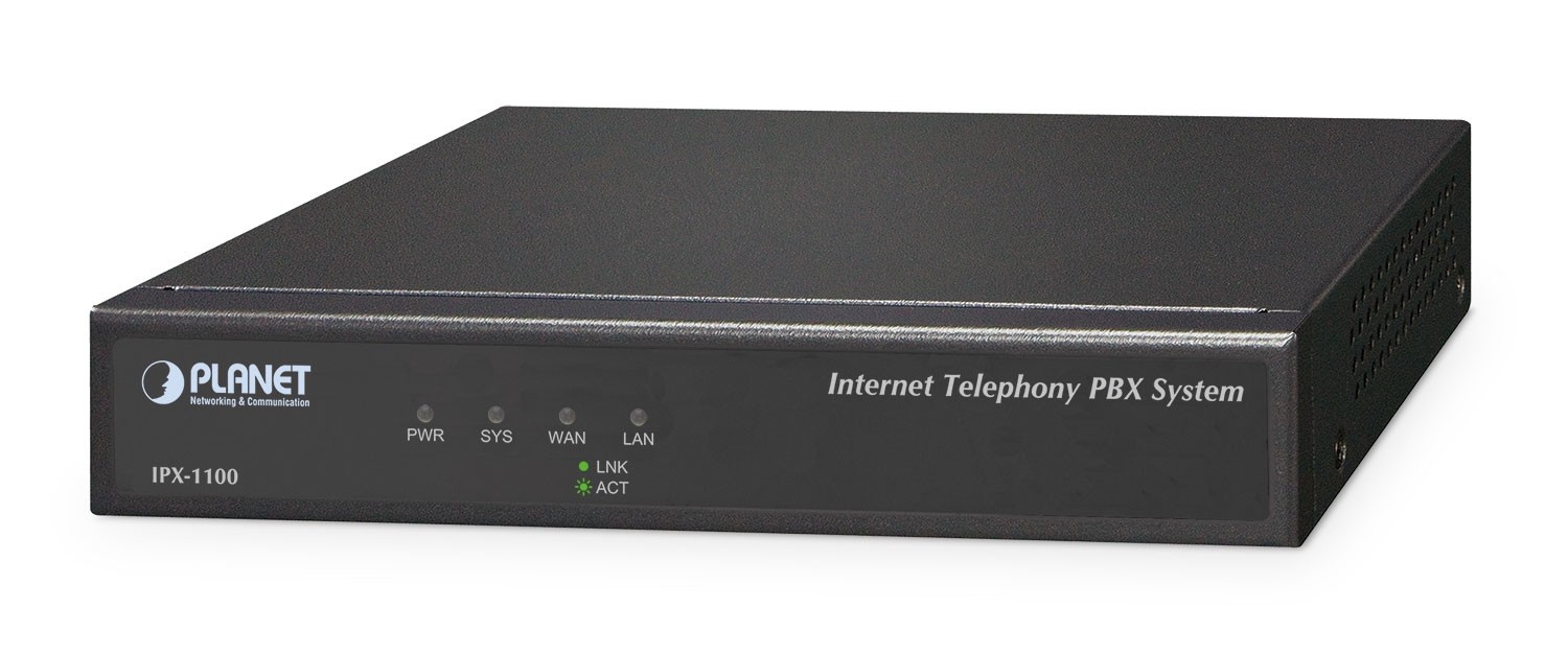 PLANET Planet IPX-1100 Sistema IP PBX per 100 Utenti con Molteplici Codec Vocali - SISTEMI DI GESTIONE DELLE CHIAMATE E ACCESSORI | TecnoCARE.net Sabaudia, Latina, Terracina, San Felice Circeo e Pontinia