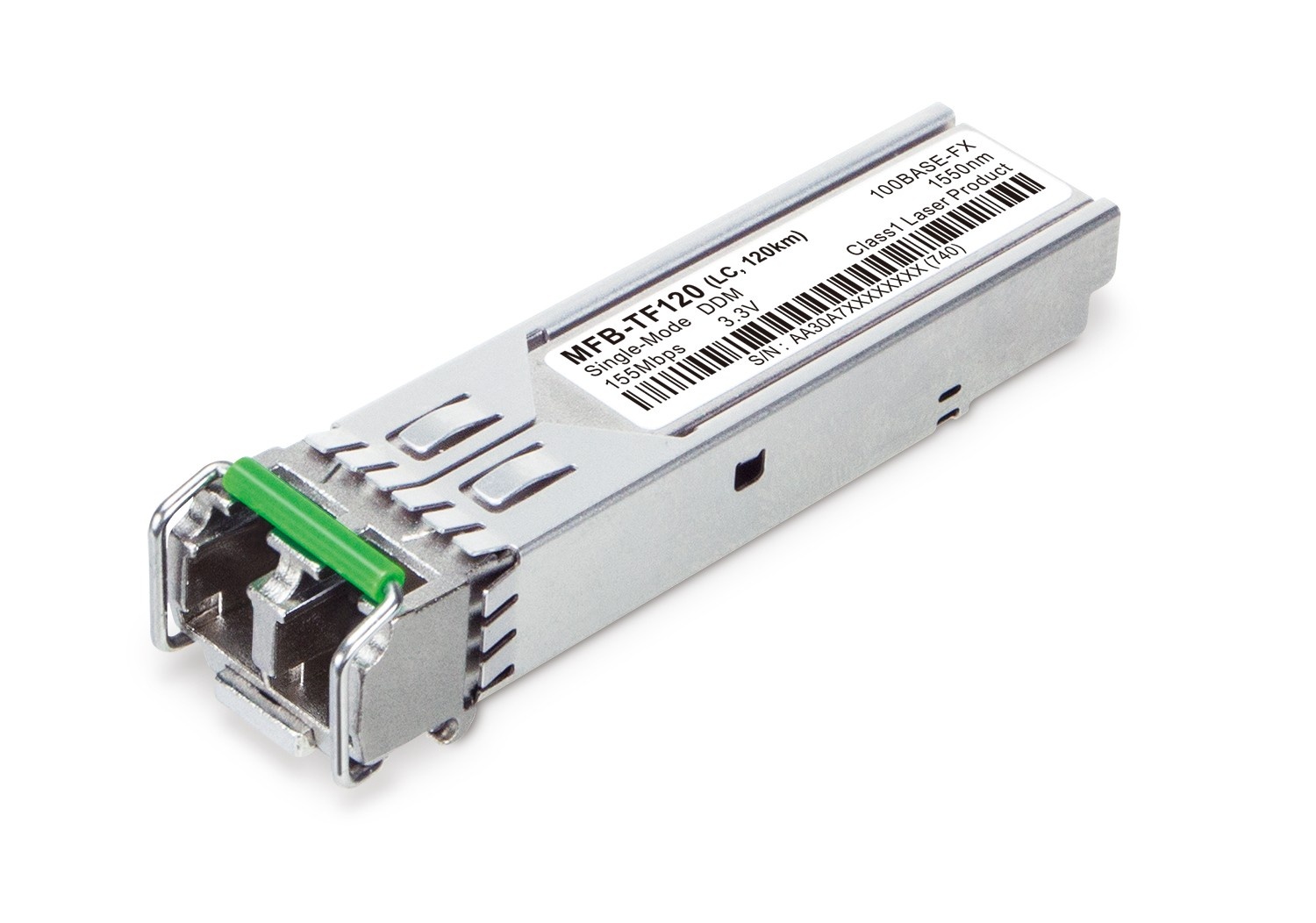PLANET PLANET Single Mode 120KM, 100Mbps modulo del ricetrasmettitore di rete Fibra ottica 100 Mbit/s LC 1550 nm - RETI | TecnoCARE.net Sabaudia, Latina, Terracina, San Felice Circeo e Pontinia